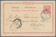 China - Incoming Mail: 1899/1906, Germany, Correspondence Of UPU Cards (5, From Hannover And Area) T - Sonstige & Ohne Zuordnung
