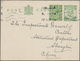 Delcampe - China - Incoming Mail: 1913/16, To IMC Statistical Department Shanghai, Used Stationery Cards From U - Sonstige & Ohne Zuordnung