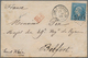 China - Fremde Postanstalten / Foreign Offices: France, 1853/60, Napoleon 20 C. Blue Canc. Lozange-c - Sonstige & Ohne Zuordnung