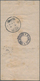 China - Fremde Postanstalten / Foreign Offices: Kiautschou, 1902, Red-band Envelope From Tsingtau Vi - Sonstige & Ohne Zuordnung