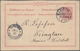 China - Fremde Postanstalten / Foreign Offices: 1903, UPU Card With Reply Ovpt. China, Germany-Tsing - Sonstige & Ohne Zuordnung