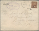 China - Fremde Postanstalten / Foreign Offices: USA, 1892, Oval Violet "UNITED STATES CONSULATE NING - Autres & Non Classés