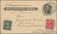China - Fremde Postanstalten / Foreign Offices: 1901, USA Stationery Card 1 C. Uprated 1 C. Green An - Autres & Non Classés
