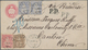 China - Besonderheiten: 1873 Swiss Postal Stationery Envelope "Tübli" 10c. Red Used From Embrach To - Autres & Non Classés