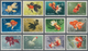 China - Volksrepublik: 1960, Goldfish (S38), Complete Set Of 12, MNH (Michel €950). - Lettres & Documents