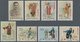 China - Volksrepublik: 1962, Stage Art Of Mei Lan-fang, Set Of 8 (C94), MH, Michel 652 With Small Th - Briefe U. Dokumente