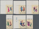 China - Volksrepublik: 1962/63, Chinese Folk Dance, 1st (S49), 2nd (S53) And 3rd (S55) Series, Mint - Briefe U. Dokumente