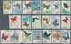 China - Volksrepublik: 1963, Butterflies (S56), Complete Set Of 20, Mint Without Gum As Issued, Two - Lettres & Documents