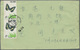 Delcampe - China - Volksrepublik: 1963, Three Commercial Domestic Covers Bearing Butterfly Stamps Incl. 4f. 'Ar - Lettres & Documents