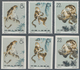 China - Volksrepublik: 1963, Snub-nosed Monkeys (S60), 2 Complete Sets Of 3, Both Perforated And Imp - Briefe U. Dokumente