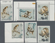 China - Volksrepublik: 1963, Snub-nose Monkeys, Perforate (S60) And Imperforate (S60B), 2 Complete S - Cartas & Documentos