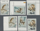 China - Volksrepublik: 1963, Snub-nose Monkeys, Perforate (S60) And Imperforate (S60B), 2 Complete S - Briefe U. Dokumente