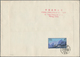 China - Volksrepublik: 1964, 10th Anniversary S/s (C106) And On Reverse Haungshan 30 F. Both Tied "P - Briefe U. Dokumente