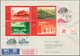 China - Volksrepublik: 1971, 3 Registered Airmail Covers Addressed To Wilster, Germany, Bearing Comp - Lettres & Documents