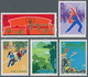 Delcampe - China - Volksrepublik: 1972, Five Issues MNH Resp. Unused No Gum As Issued: Yenan Talks (N33-N38), P - Lettres & Documents
