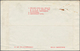 China - Volksrepublik - Ganzsachen: 1967, Cultural Revolution Envelope 8 F. (30-1967) Canc. "Kiangsu - Cartes Postales