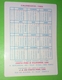 Calendrier De Poche Ricard 1982 - Small : 1981-90