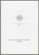 Bund: Minister Card - Ministerkarte Typ VII, Mi.-Nr. 3310 ESST : " Europa 2017:  - Die Wartburg - Martin Luther " !   X - Lettres & Documents