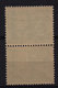 47. Yugoslavia 1945 0.25din Tito Print Variety Pair MNH - Ongebruikt