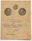 Soviet Union Georgia Poti School Certificate 1936 Lenin Stalin - Diplômes & Bulletins Scolaires