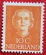 10 Ct Koningin Juliana EN FACE NVPH 520 (Mi 527) 1949-1951 1950 MH / Ongebruikt NEDERLAND / NIEDERLANDE - Ungebraucht