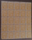 MAROC - Postes Locales - 2 Blocs Du N° 51 (1 X 35 + 1 X 63 = 98 TP ) 1p Jaune De Mazagan à Marrakech Forte Cote - RARE - Locals & Carriers