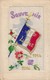 Carte Brodée Souvenir 61 Me De Ligne 1914/1916 En  Bon état - Otros & Sin Clasificación