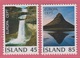 1977 **Islande  (sans Charn., MNH, Postfrish)  Yv  475/6		Mi  522/3		FA  559/60 - Neufs