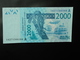 CÔTE D'IVOIRE : 2000 FRANCS   (20)14      P 116A     TTB+ - Elfenbeinküste (Côte D'Ivoire)