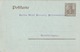 Deutsches Reich / Privatpostkarte "Germania" (mit Adresse/ohne Entwertung) < Rs. Werbung/Besuchsanzeige > (5157) - Sonstige & Ohne Zuordnung