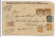 Frankreich 1922 - Wertbrief-Einschreiben Strasbourg-Stockfeld Bas Rhin Nach Thüringen - Chargé - Stempel - Storia Postale