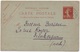 Entier Postal SEMEUSE Rare Oblitération Cachet Militaire BUREAU PAYEUR 19 Août 1914 + Texte Intéressant Sur Les Combats - Oorlog 1914-18