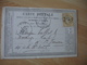 Carte Postale Precurseur Bureau A Bureau Dax Cachet Type 18 Chiffre 1283 Pour Paris Timbre Ceres 15 C - 1849-1876: Classic Period