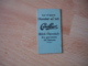 Ticket Pesage Balance Berne Bern Publicitre Chocolat Lait Cailler - Pubblicitari