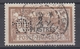 +M27. Levant 1886-1901. Yvert 20 With Perfin. Obl./Cancelled - Usados