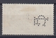 +M27. Levant 1886-1901. Yvert 20 With Perfin. Obl./Cancelled - Gebraucht