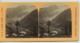 France Alpes Chamonix Panorama Glacier Du Tour Ancienne Photo Stereo Gabler  1880 - Stereo-Photographie