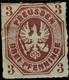 Nr. 19b, Seltene Farbe, Ungebraucht, Mi. 400.-, A2977 - Neufs