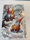 Lot De 9 Cartes Postales Nains, Lutins, Gnomes " Prettige Kerstdagen En Gelukkig Nieuwjaar" - Fairy Tales, Popular Stories & Legends