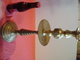 Chandelier Bronze Ouvragé ,début XX Ième Siècle.H. : 38 Cms - Brons