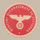 Siegelmarke Deutsche Gesandtschaft In Lissabon NSDAP - Reliëfdruk - Estampes & Gravures