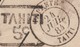 Tahiti 1884, Bande-journal à 5 C, Par Manque De Timbres Disponibles. La Cloche, Cercle Militaire, Rue De Rivoli, Papeete - Briefe U. Dokumente