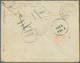 Aden: 1884-85 Cover From London Addressed To ADEN, Redirected To BRISBANE, QUEENSLAND Franked GB 5d. - Yemen