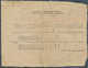 Aden: 1909 Post Declaration For Parcel, Franked With India KE 1r., 8a. And 1a. Tied With "ADEN/PAR/N - Jemen