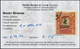 Armenien: 1920, Twice Revalued Used Stamp, Cancel Not Readible, Clean Overprinting, Certified By Ste - Armenien