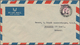 Delcampe - Bahrain: 1948/53, Four Airmail Covers To Pforzheim/Germany: KGV 3 ½ A. (4), 3 A./3d. (2), 6 A./6d. A - Bahreïn (1965-...)
