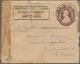 Delcampe - Birma / Burma / Myanmar: 1945 British Military Admin.: Three Postal Stationery Envelopes 1a., Two Wi - Myanmar (Burma 1948-...)