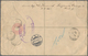 Ceylon - Ganzsachen: 1893 Postal Stationery Registered Envelope 10c. Pink, Format H (202 X 127 Mm), - Other & Unclassified