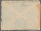 Französisch-Indochina: 1941, 4 X 1 C Sepia And 6 C Red Definitives, Tied TOURANE/ANNAM, 21-7 41, On - Covers & Documents
