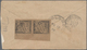 Französisch-Indochina - Portomarken: 1899-1900 Two Insuff. Franked Indian Postal Stationery Envelope - Postage Due